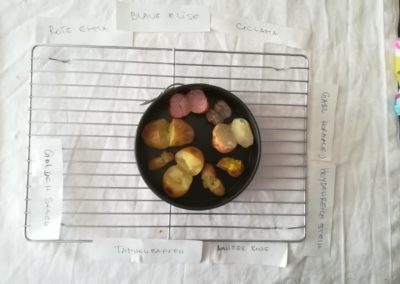 Kartoffeln mit Schale gebacken - Innenansicht